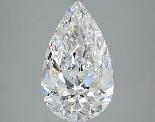 Pear 5.03 Ct. D VS2 -  EX EX