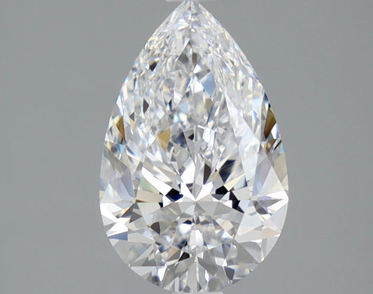 Pear 1.52 Ct. D FL -  EX EX