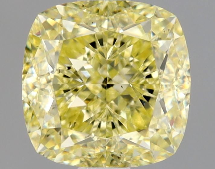 Cushion 1.04 Ct. FY SI1 -  VG VG