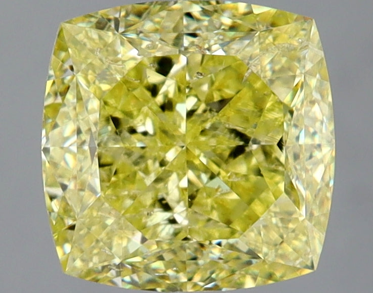 Cushion 3.05 Ct. FANCY SI2 -  EX EX