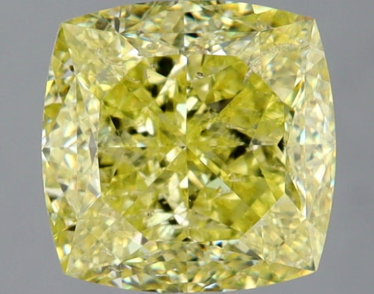 Cushion 3.05 Ct. FANCY SI2 -  EX EX