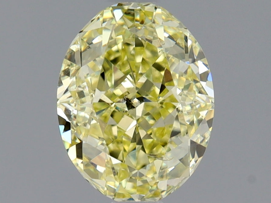 Oval 1.01 Ct. FY SI2 -  VG G