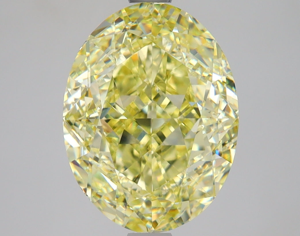 Oval 4.22 Ct. FY VVS2 -  EX VG