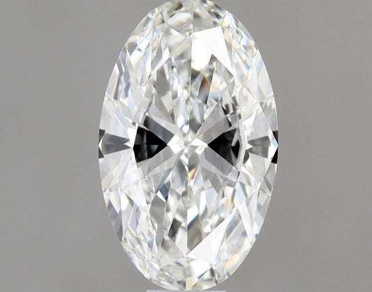 Oval 0.5 Ct. F VVS2 -  VG VG