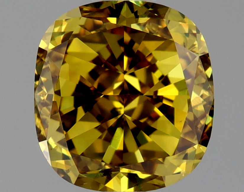 Cushion 0.84 Ct. FBY SI1 -  VG G