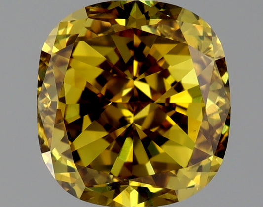 Cushion 0.84 Ct. FBY SI1 -  VG G