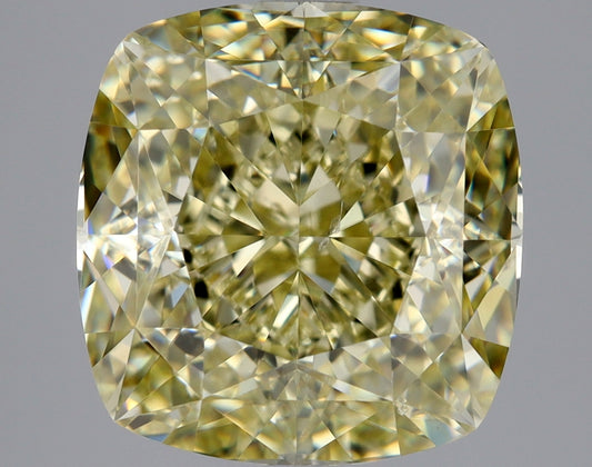 Cushion 4.55 Ct. FBGY SI1 -  VG VG