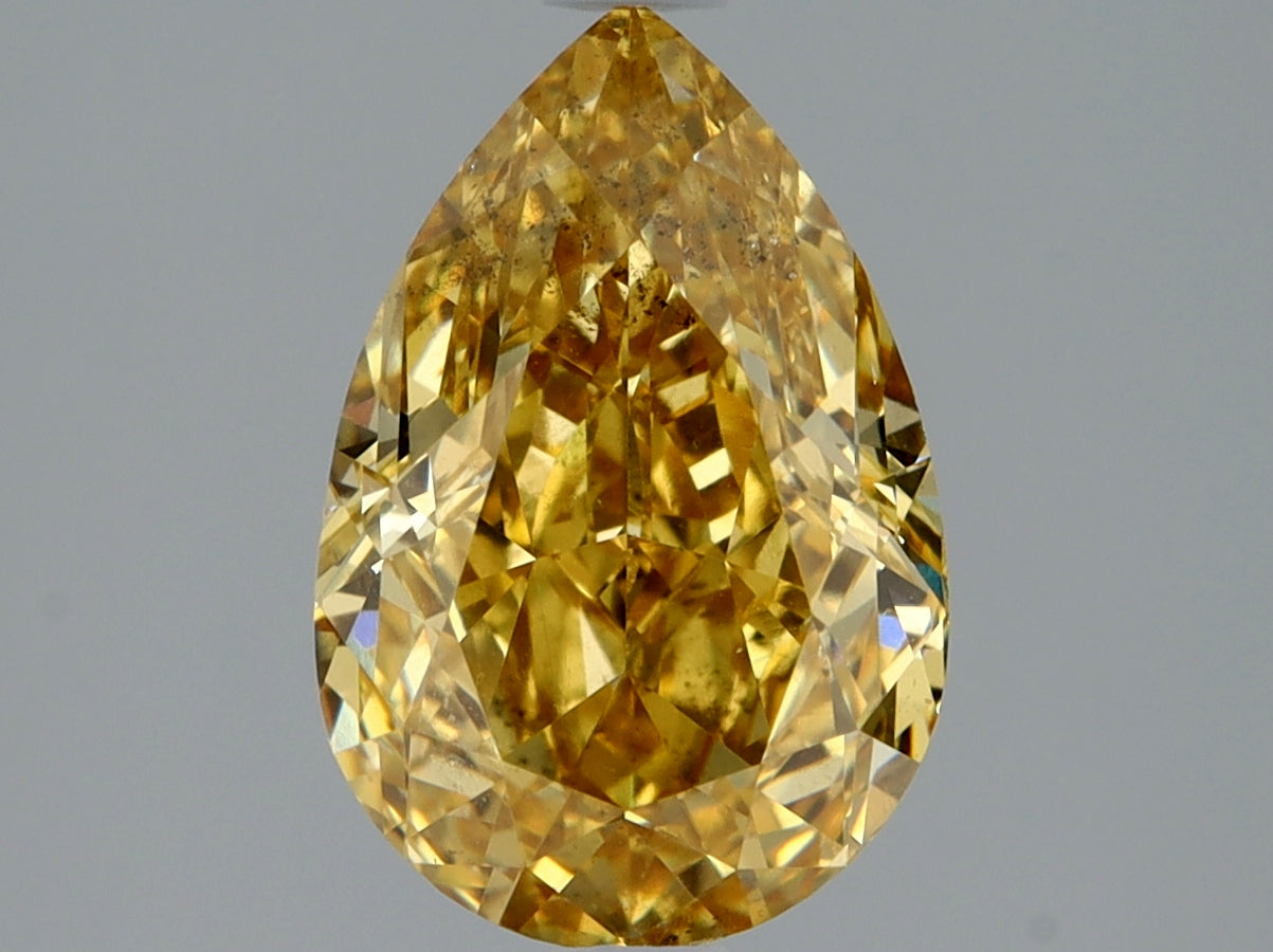 Pear 2.01 Ct. FDOY SI2 -  EX VG