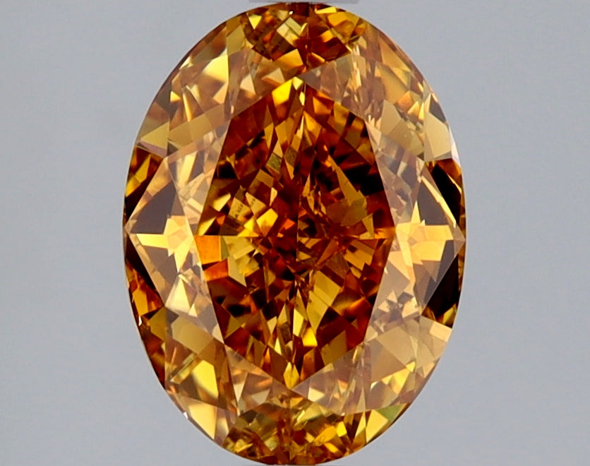 Oval 1.6 Ct. FDOY SI1 -  EX G