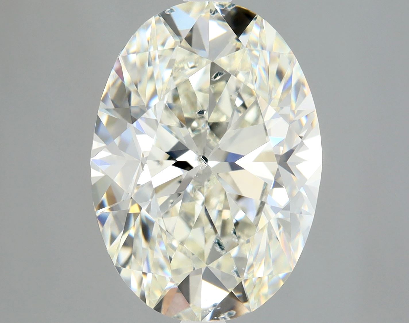 Oval 3.01 Ct. J SI2 -  EX VG