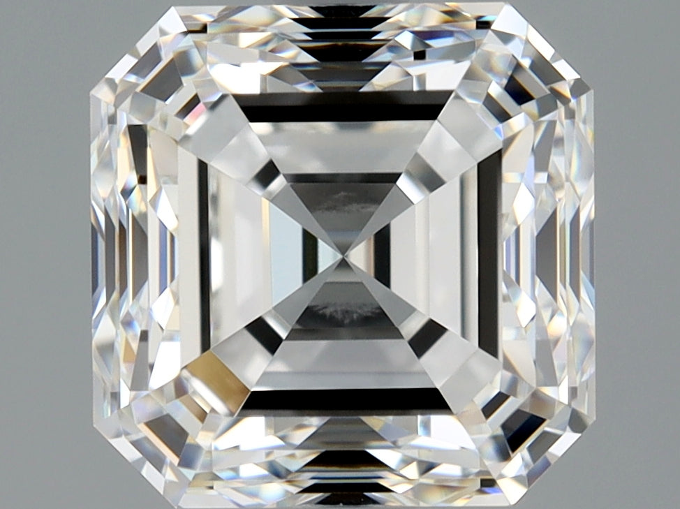 Asscher 2.5 Ct. F VVS1 -  EX EX