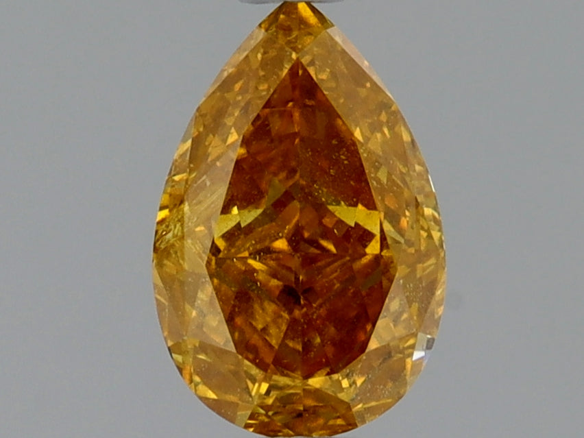 Pear 0.91 Ct. FDOY I2 -  EX VG