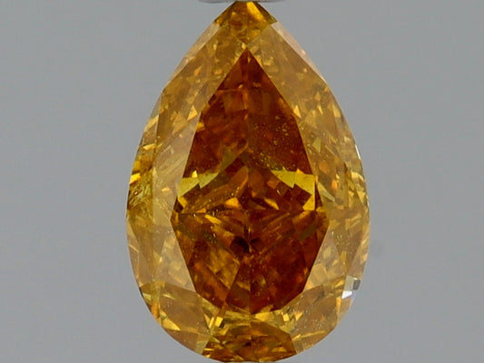Pear 0.91 Ct. FDOY I2 -  EX VG
