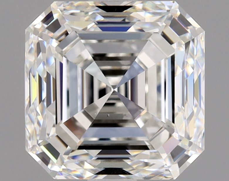 Asscher 2.01 Ct. G VS2 -  EX EX