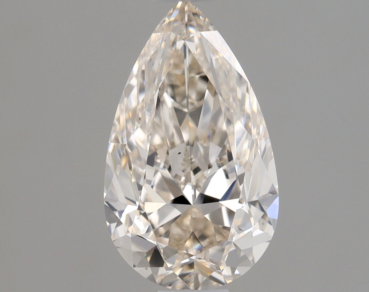 Pear 1 Ct. K,Faint Brown VS1 -  VG EX