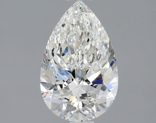 Pear 1.25 Ct. G VVS2 -  EX EX