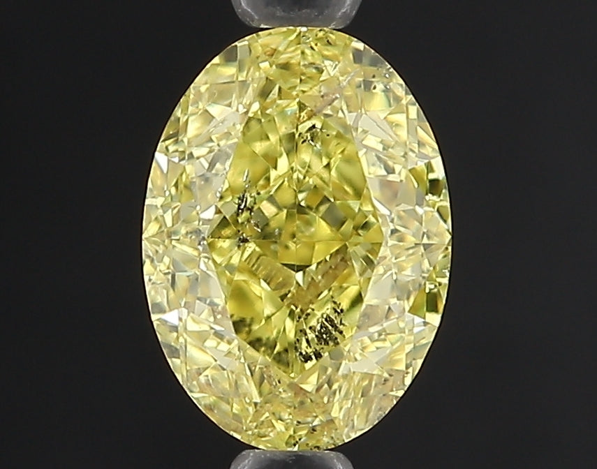 Oval 1.01 Ct. FIY I1 -  VG EX