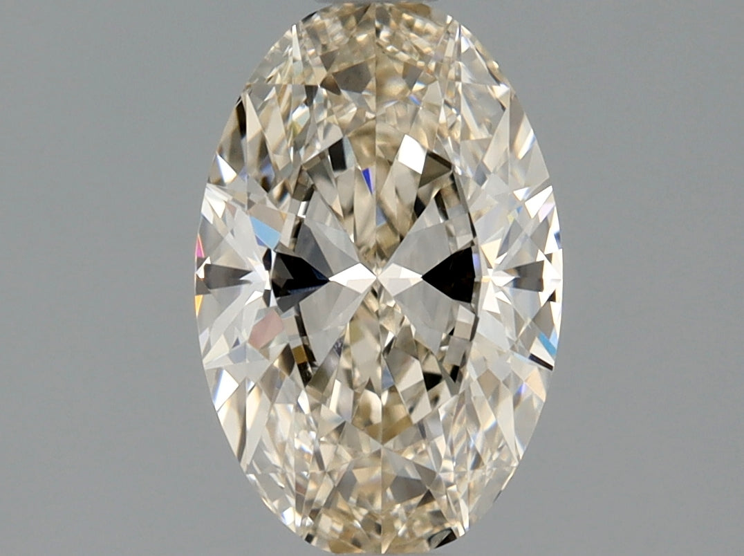 Oval 1.01 Ct. K,Faint Brown VS2 -  EX VG