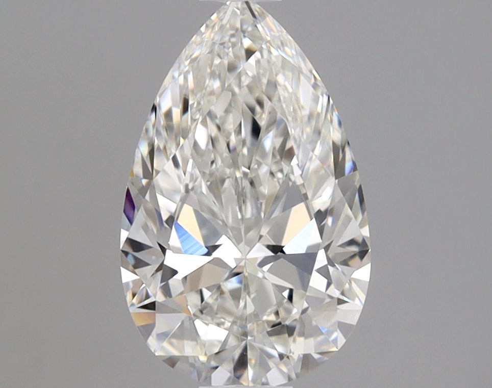 Pear 0.91 Ct. G VVS1 -  EX EX