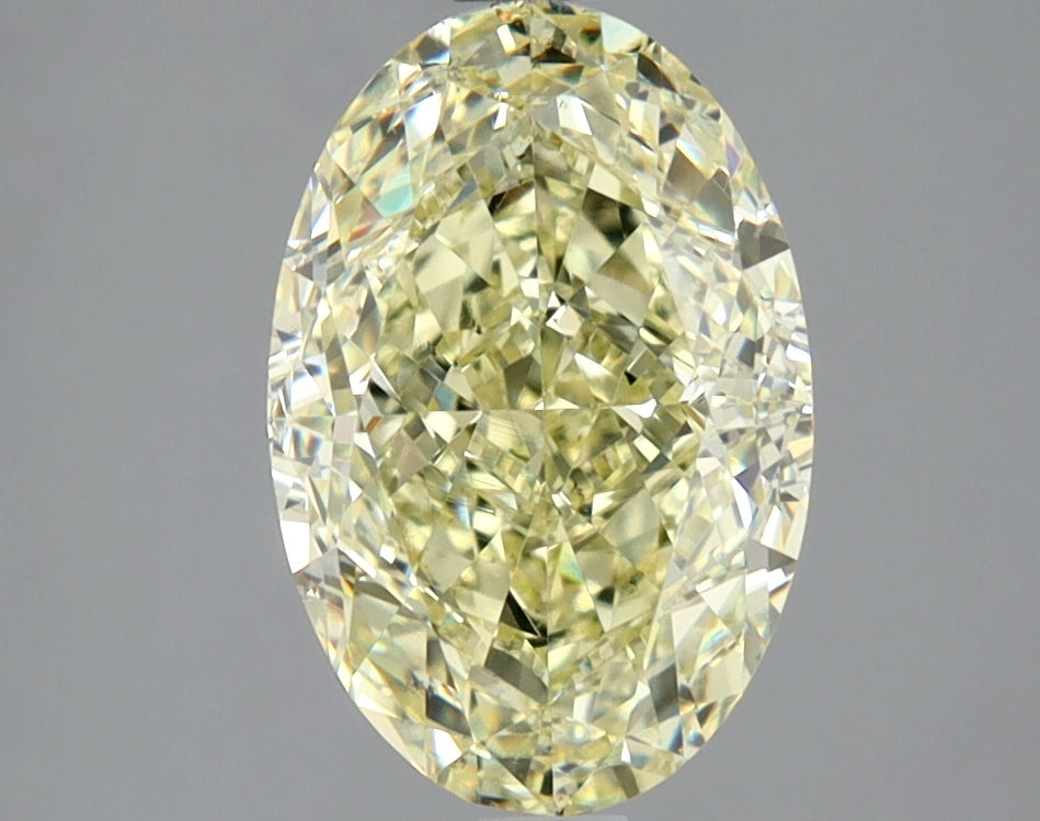 Oval 3.04 Ct. W-X SI1 -  VG EX