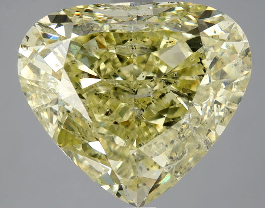 Heart 5.02 Ct. FY SI2 -  EX G