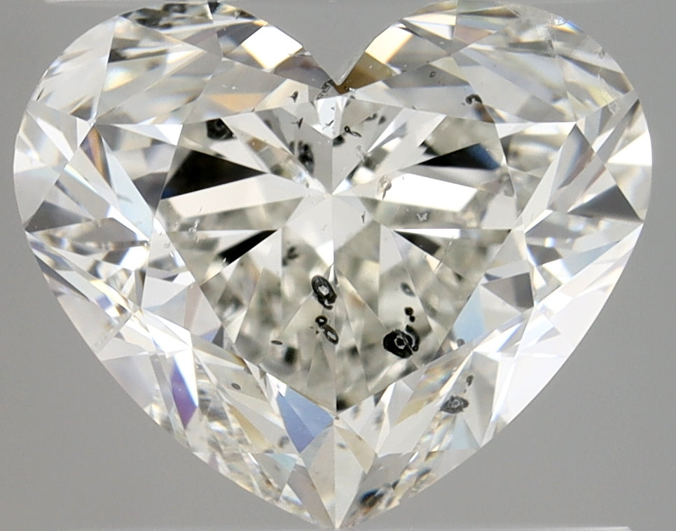 Heart 3.01 Ct. H SI2 -  EX VG