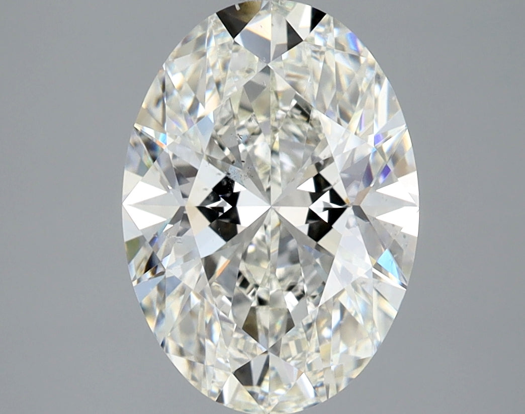Oval 3.01 Ct. H SI1 -  EX EX
