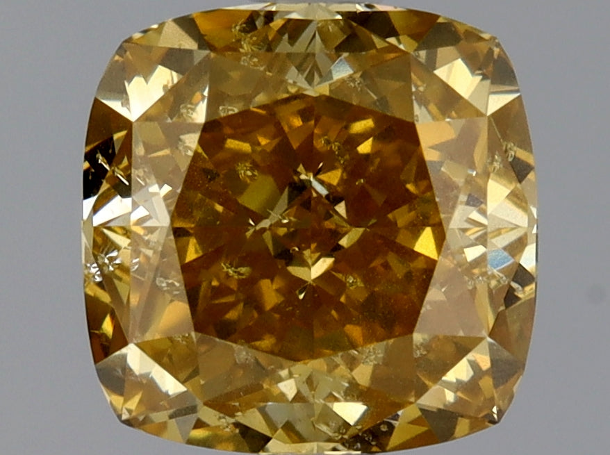 Cushion 1.5 Ct. FVY SI2 - VG EX VG