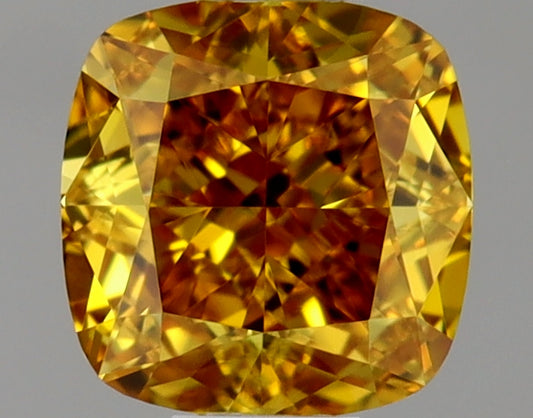 Cushion 0.36 Ct. FDOY VS1 -  VG VG