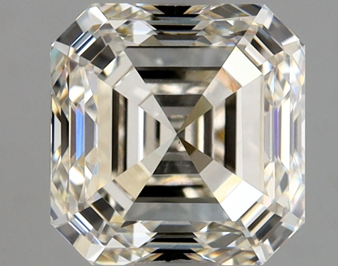 Asscher 1.52 Ct. L,Faint Brown VS1 -  EX EX