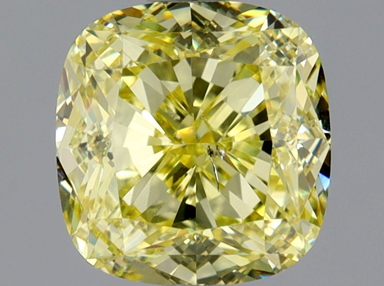 Cushion 1.41 Ct. FIY SI2 -  G VG