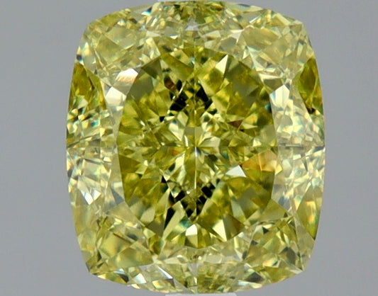 Cushion 2.01 Ct. FDGY VS2 -  EX VG