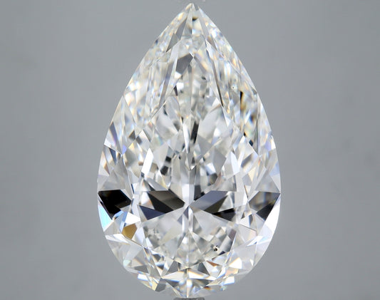 Pear 8.02 Ct. G SI1 -  EX EX