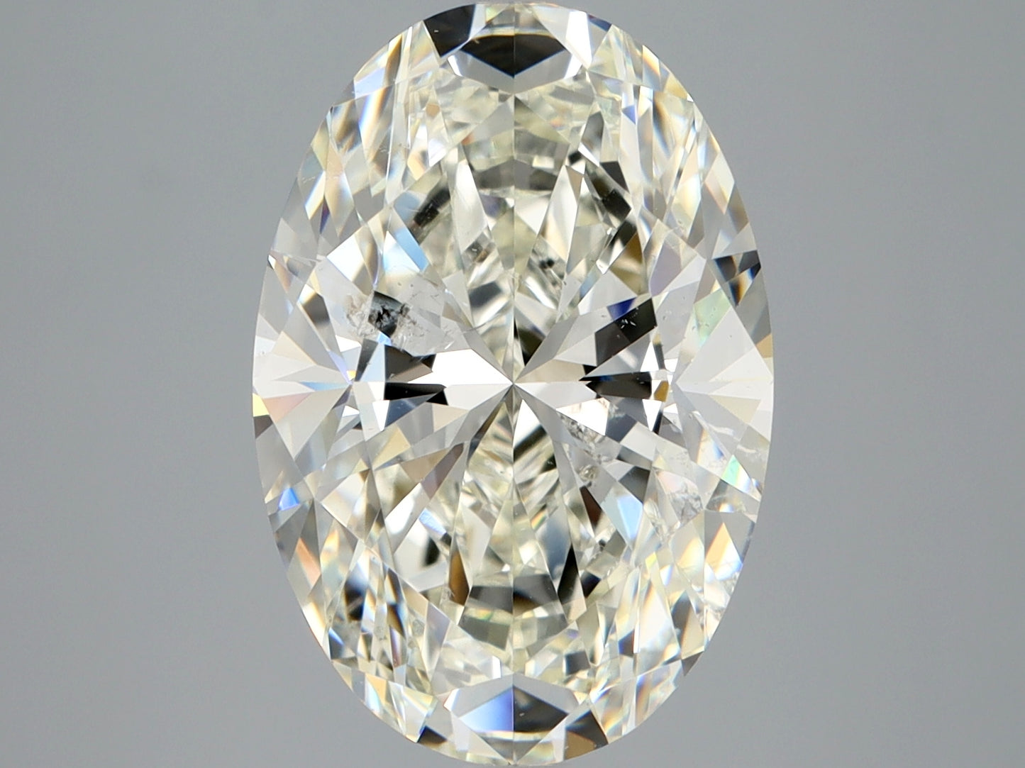 Oval 5.01 Ct. J SI2 -  EX EX
