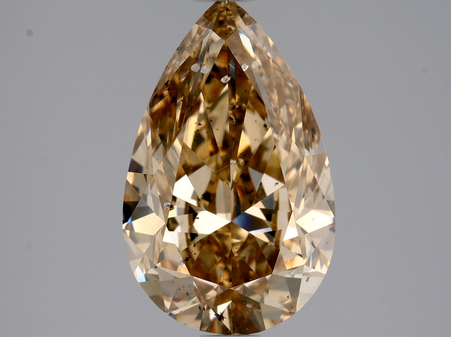 Pear 1.92 Ct. FBY SI2 -  VG VG