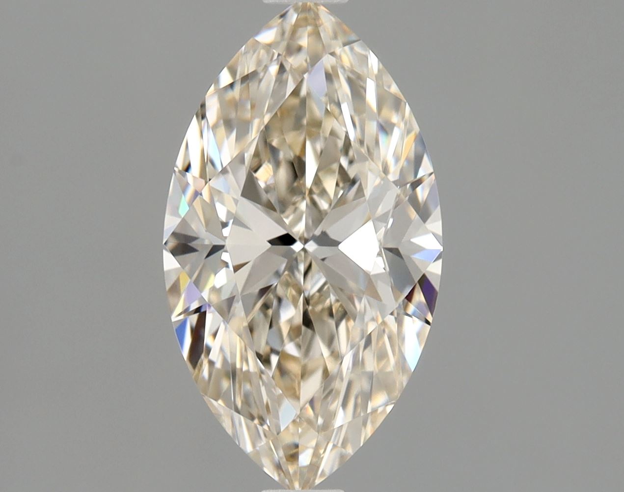 Marquise 1.3 Ct. L,Faint Brown VVS2 -  EX VG