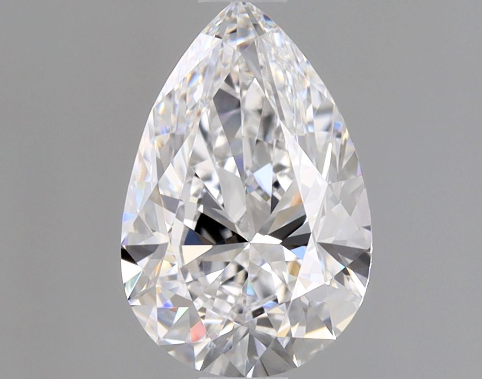 Pear 1 Ct. D VVS2 -  EX VG