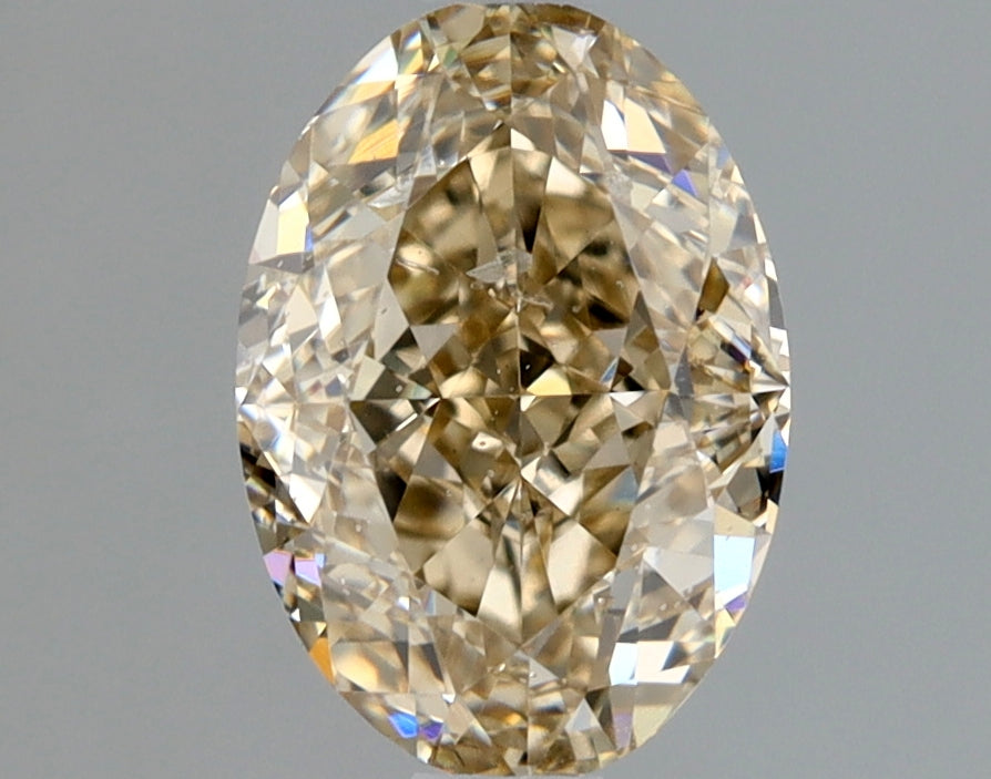 Oval 1.01 Ct. Y-Z, Light Brown SI2 -  VG VG