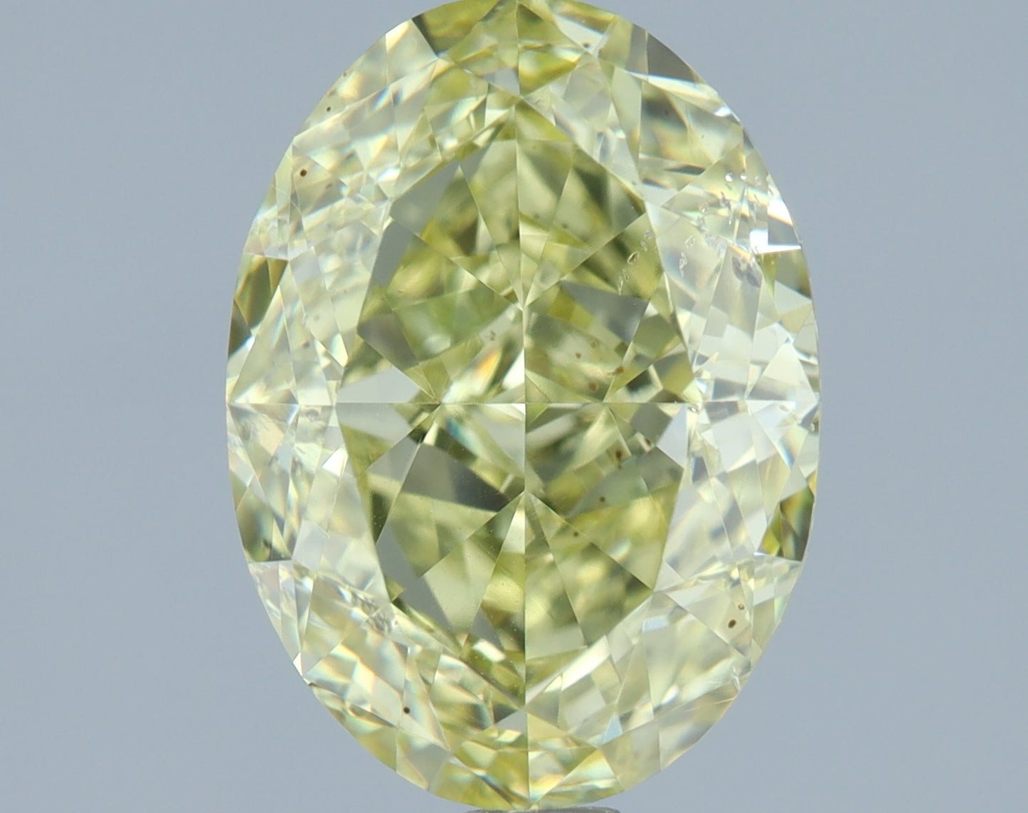 Oval 2.07 Ct. FBGY SI2 -  VG VG