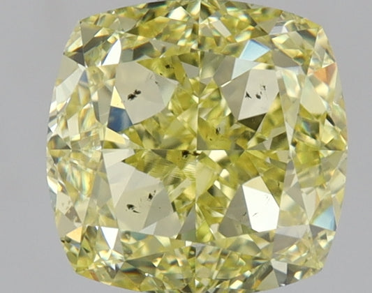 Cushion 2.08 Ct. FIY SI2 -  EX VG