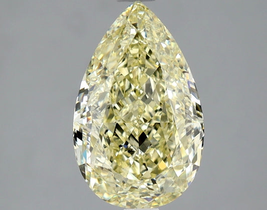 Pear 2.57 Ct. FY SI1 -  EX VG