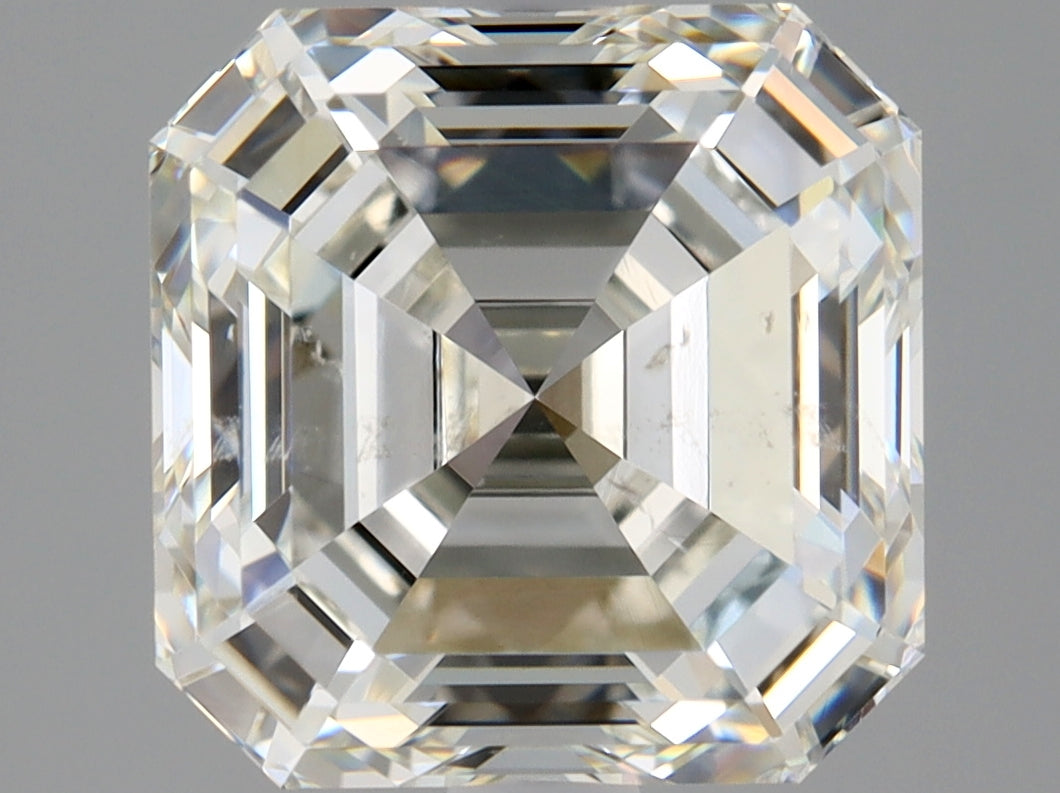 Asscher 3.01 Ct. J SI1 -  EX EX