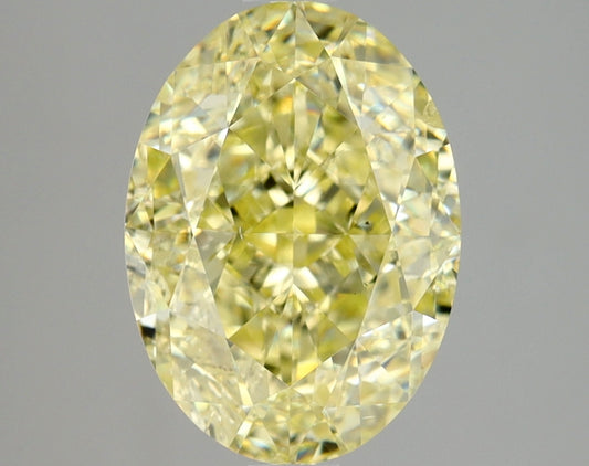 Oval 3.07 Ct. FY SI2 -  EX VG