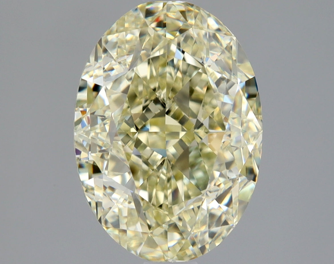 Oval 2.51 Ct. S-T VVS2 - VG EX VG