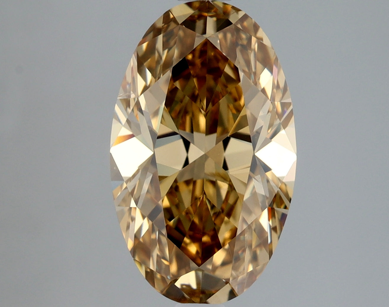 Oval 2.51 Ct. FBY SI2 -  VG VG