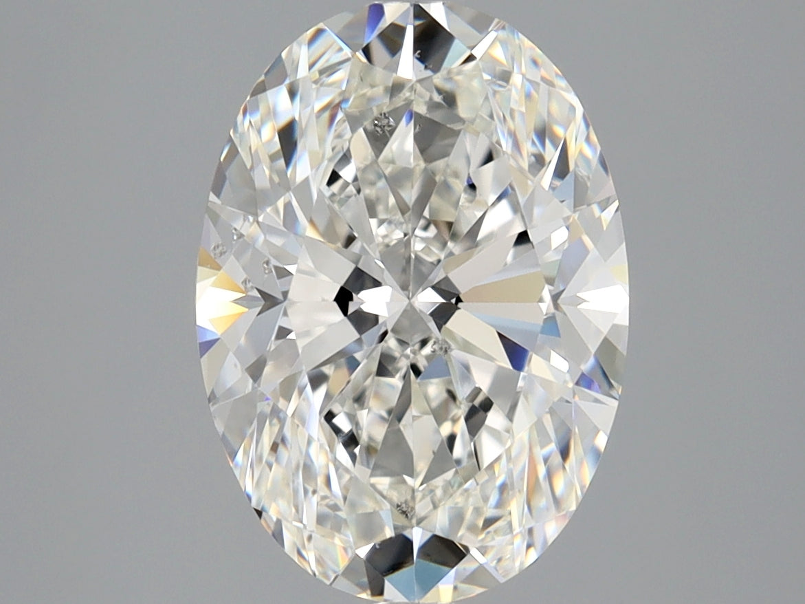 Oval 3.01 Ct. H SI1 -  EX EX