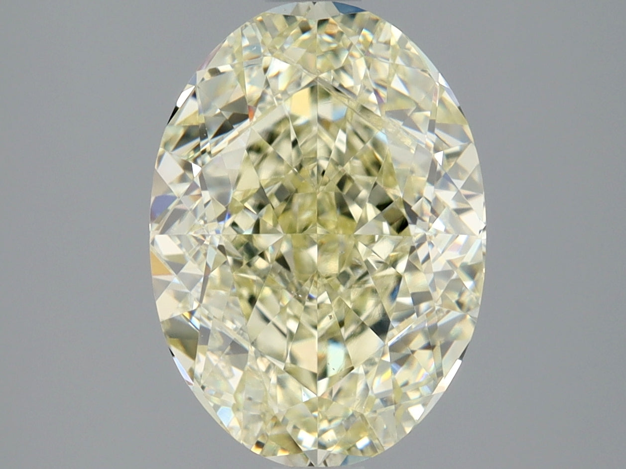 Oval 3.02 Ct. U-V I1 -  VG VG