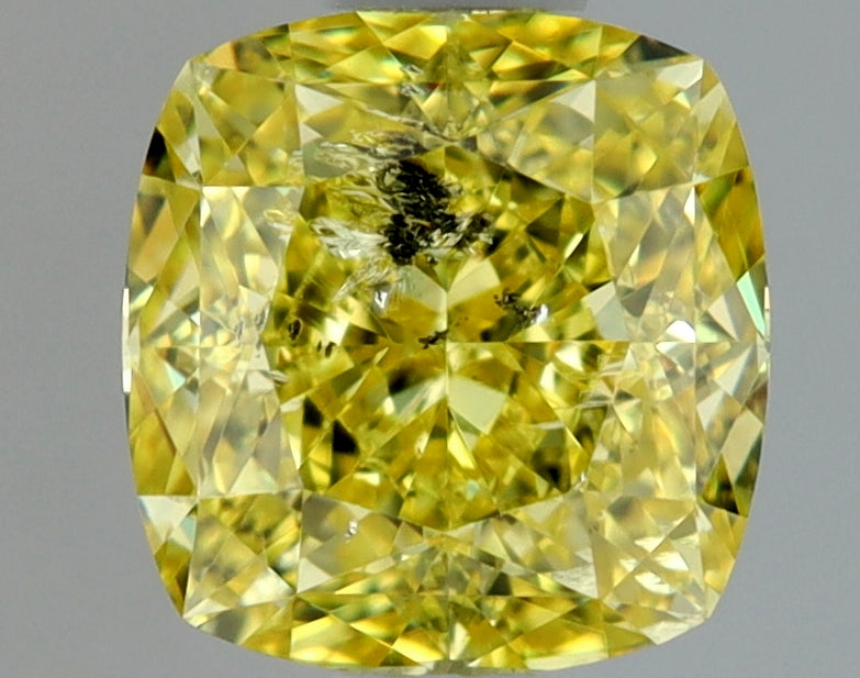 Cushion 1.01 Ct. FIY I2 -  EX VG