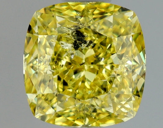 Cushion 1.01 Ct. FIY I2 -  EX VG