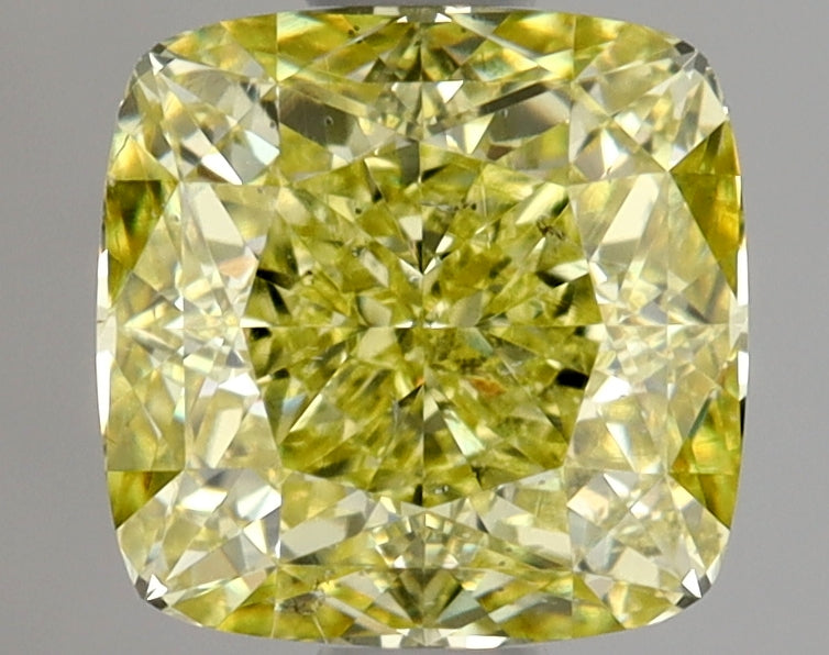 Cushion 1.27 Ct. FY SI1 -  VG VG